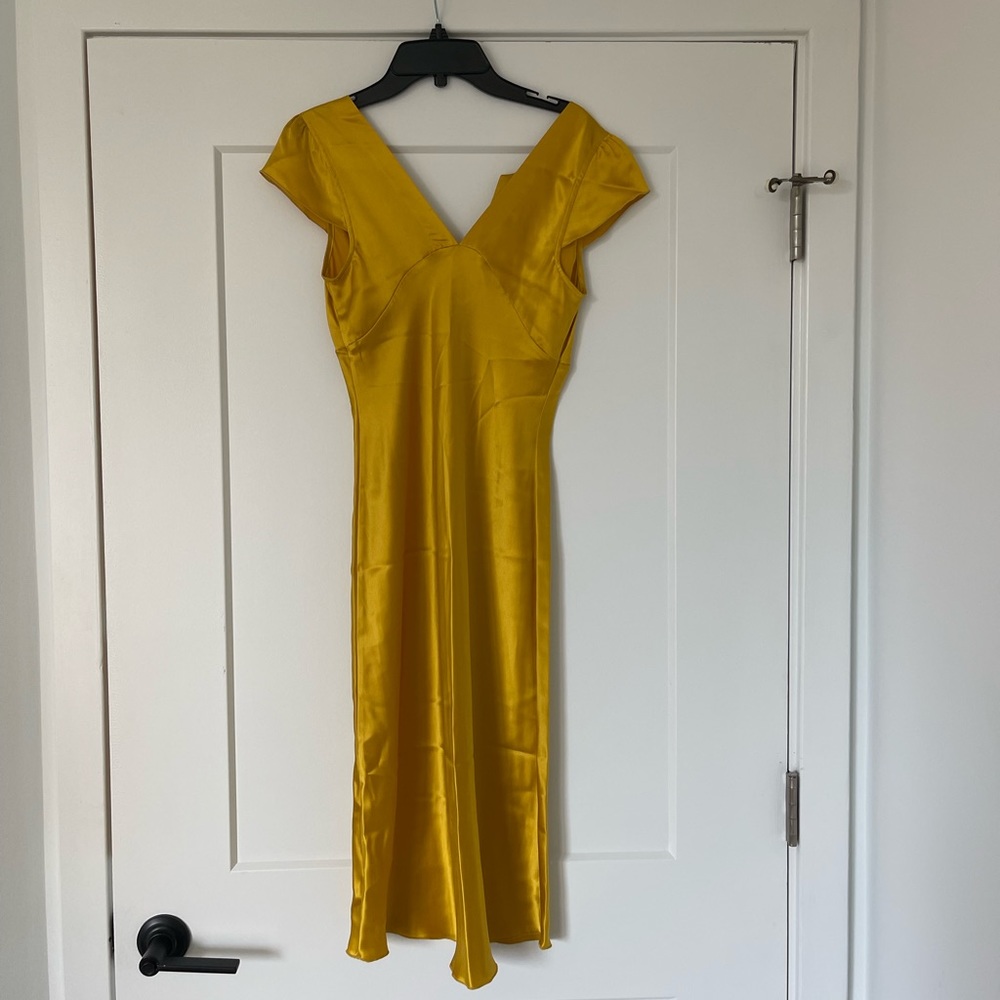 Mustard Yellow Dress
